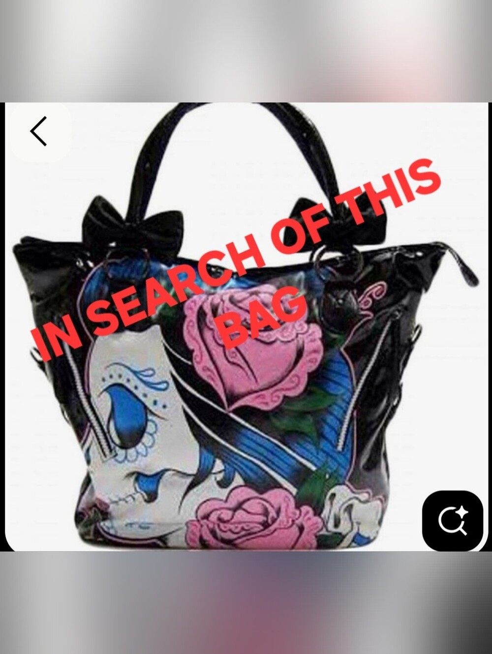 IN SEARCH OF IRON FIST SUGARWITCH TOTE BAG.